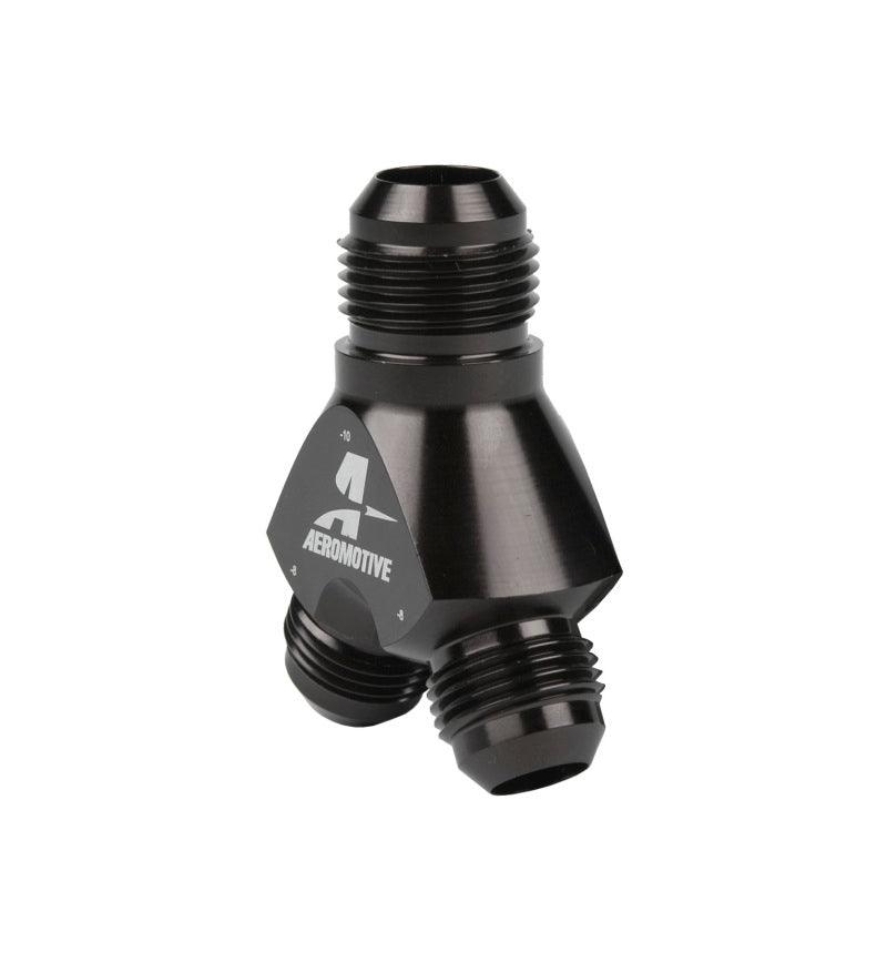 Aeromotive Y-Block - AN-10 - 2x AN-08 - Order Your Parts - اطلب قطعك