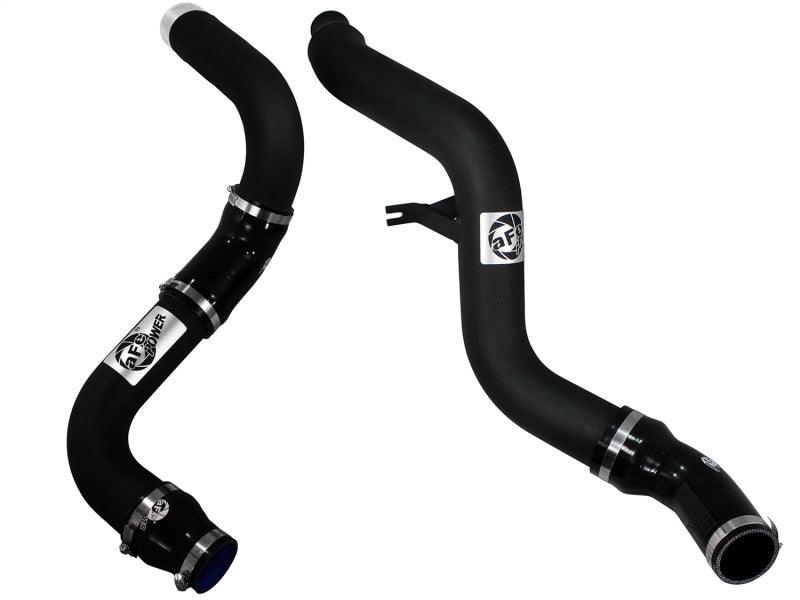 aFe Bladerunner 3in Black Intercooler Hot and Cold Side Tubes 14-15 Dodge Ram 1500 EcoDiesel V6 3.0L - Order Your Parts - اطلب قطعك