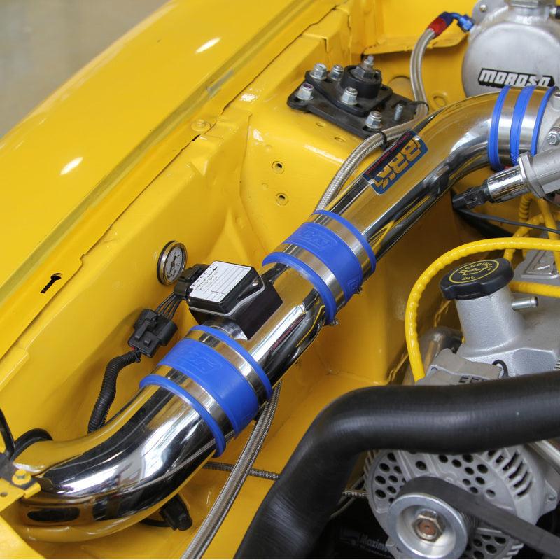BBK 86-93 Mustang 5.0 Cold Air Intake Kit - Fenderwell Style - Chrome Finish - Order Your Parts - اطلب قطعك
