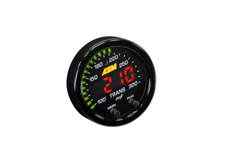 AEM X-Series Temperature 100-300F Gauge Kit (ONLY Black Bezel and Water Temp. Faceplate) - Order Your Parts - اطلب قطعك