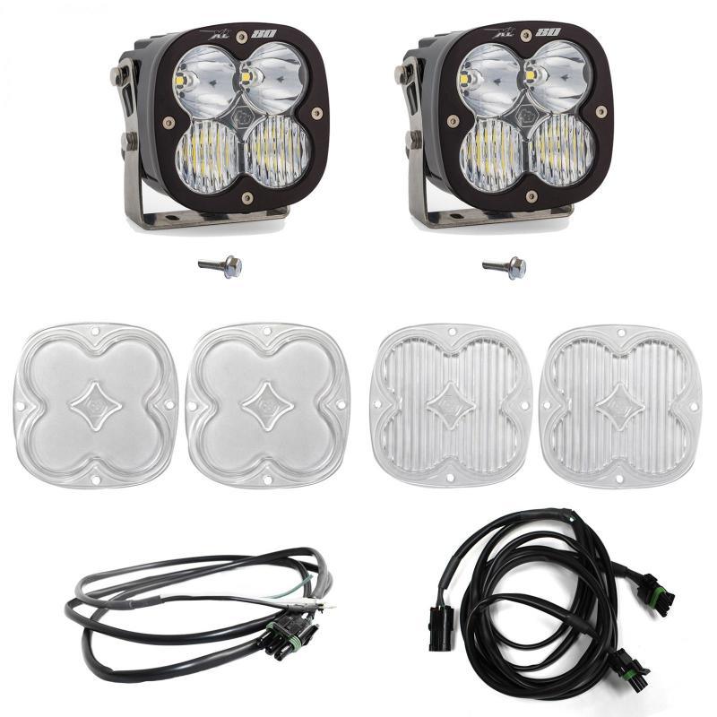 Baja Designs 2021+ Ford Bronco A Piller Light Kit XL80 D/C w/Upfitter - Order Your Parts - اطلب قطعك