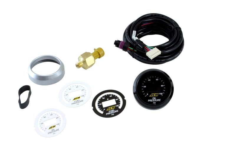 AEM 52mm Pressure (Oil or Fuel) Digital Gauge - Order Your Parts - اطلب قطعك