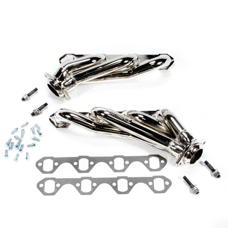 BBK 79-93 Mustang 5.0 Shorty Unequal Length Exhaust Headers - 1-5/8 Titanium Ceramic - Order Your Parts - اطلب قطعك