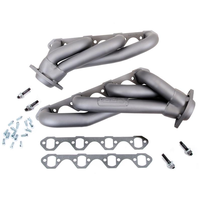 BBK 79-93 Mustang 5.0 Shorty Unequal Length Exhaust Headers - 1-5/8 Titanium Ceramic - Order Your Parts - اطلب قطعك