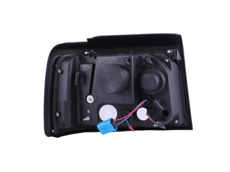 ANZO 1992-1996 Ford F-150 Projector Headlights w/ Halo Black w/ Side Markers and Parking Lights - Order Your Parts - اطلب قطعك