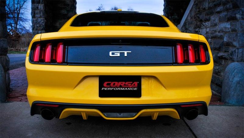 Corsa 2015 Ford Mustang GT Fastback 5.0 3in Xtreme Cat Back Exhaust w/ Dual Black 4.5in Tips - Order Your Parts - اطلب قطعك