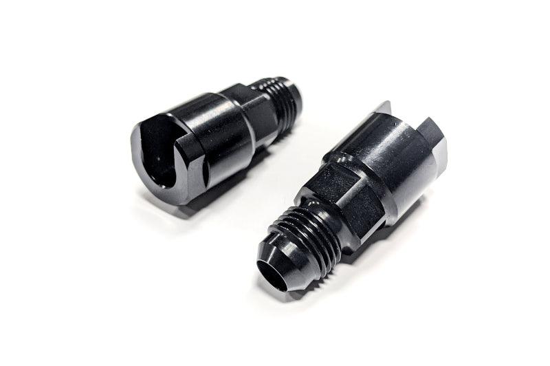 Haltech Flex Fuel Fittings 3/8 (GM Spring Lock) to -6AN Male (Incl Two Fittings) - Order Your Parts - اطلب قطعك