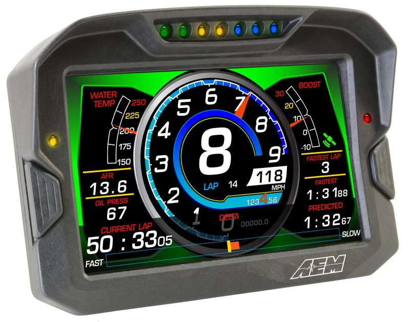 AEM CD-7 Non Logging Race Dash Carbon Fiber Digital Display (CAN Input Only) - Order Your Parts - اطلب قطعك