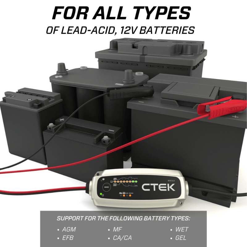 CTEK Battery Charger - MXS 5.0 4.3 Amp 12 Volt - Order Your Parts - اطلب قطعك