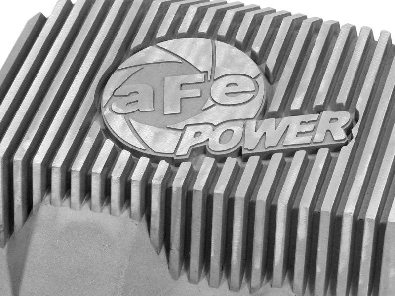 afe Front Differential Cover (Raw; Street Series); Ford Diesel Trucks 94.5-14 V8-7.3/6.0/6.4/6.7L - Order Your Parts - اطلب قطعك