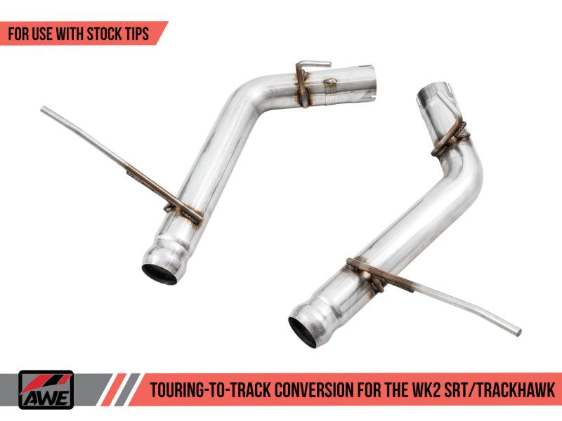 AWE Tuning 2020 Jeep Grand Cherokee SRT/Trackhawk Touring-to-Track Conversion Kit (Use w/Stock Tips) - Order Your Parts - اطلب قطعك