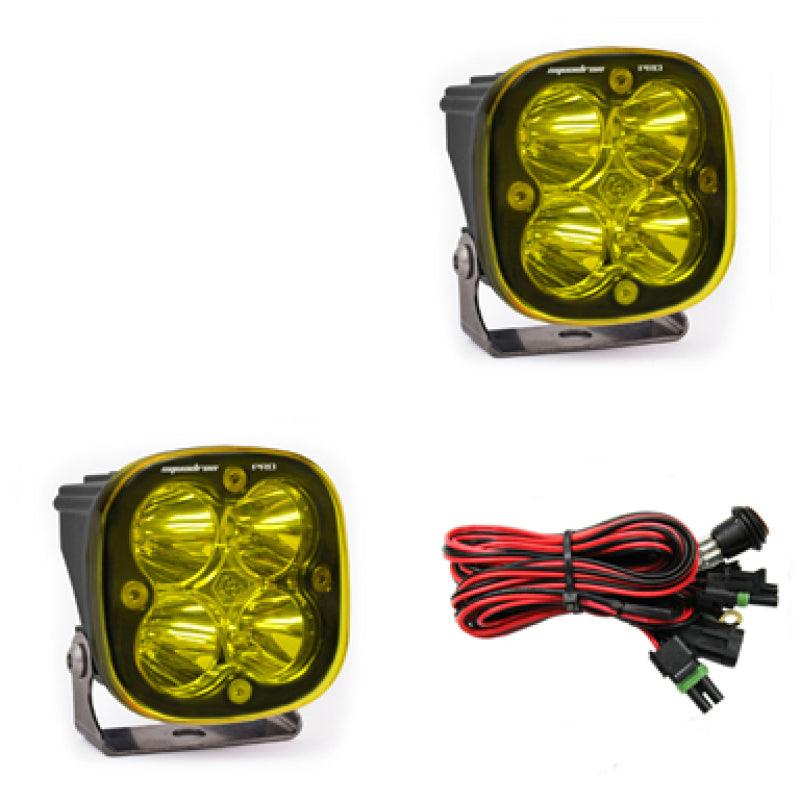 Baja Designs Squadron Pro Series Spot Pattern LED Light Pods - Amber - Order Your Parts - اطلب قطعك
