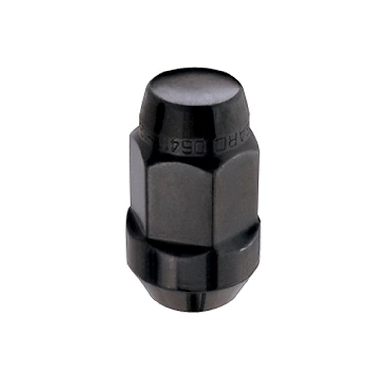 McGard Hex Lug Nut (Cone Seat Bulge Style) M14X1.5 / 22mm Hex / 1.945in. Length (4-Pack) - Black - Order Your Parts - اطلب قطعك