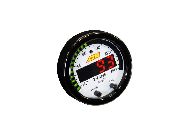 AEM X-Series Temperature 100-300F Gauge Kit (ONLY Black Bezel and Water Temp. Faceplate) - Order Your Parts - اطلب قطعك