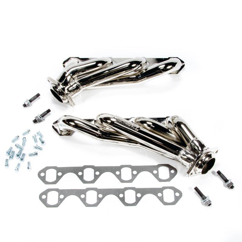 BBK 79-93 Mustang 5.0 Shorty Unequal Length Exhaust Headers - 1-5/8 Titanium Ceramic - Order Your Parts - اطلب قطعك
