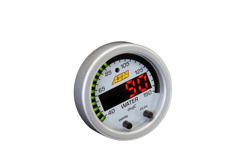 AEM X-Series Temperature 100-300F Gauge Kit (ONLY Black Bezel and Water Temp. Faceplate) - Order Your Parts - اطلب قطعك