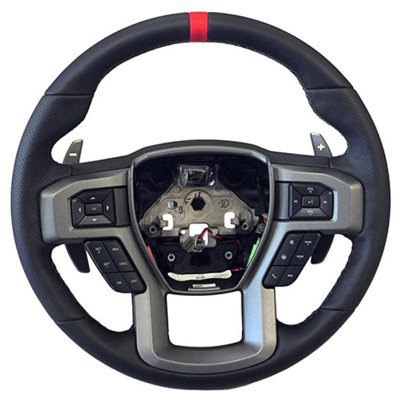 Ford Racing 2015-2017 F-150 Raptor Performance Steering Wheel Kit - Red Sightline - Order Your Parts - اطلب قطعك