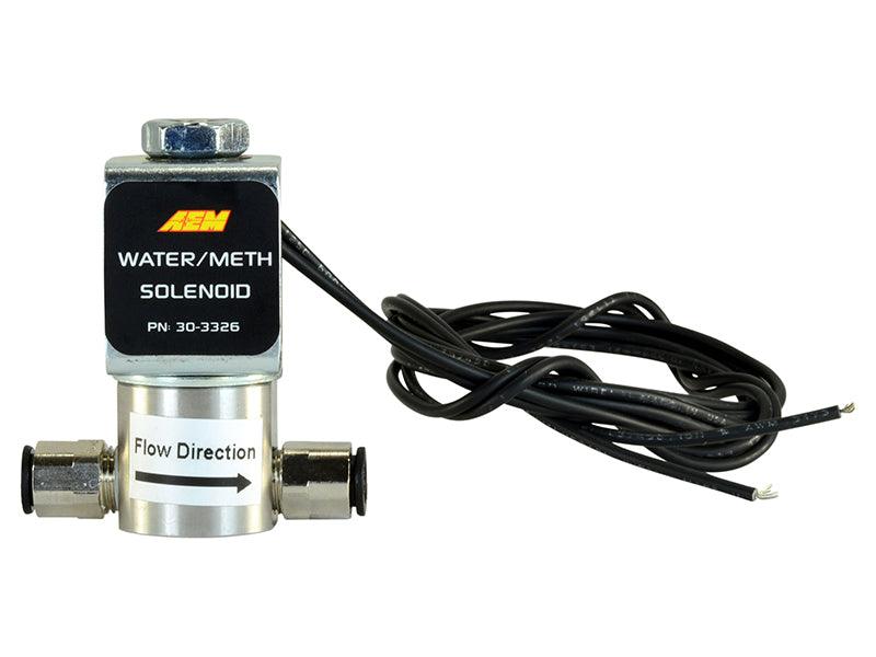 AEM Water/Methanol Injection System - High-Flow Low-Current WMI Solenoid - 200PSI 1/8in-27NPT In/Out - Order Your Parts - اطلب قطعك