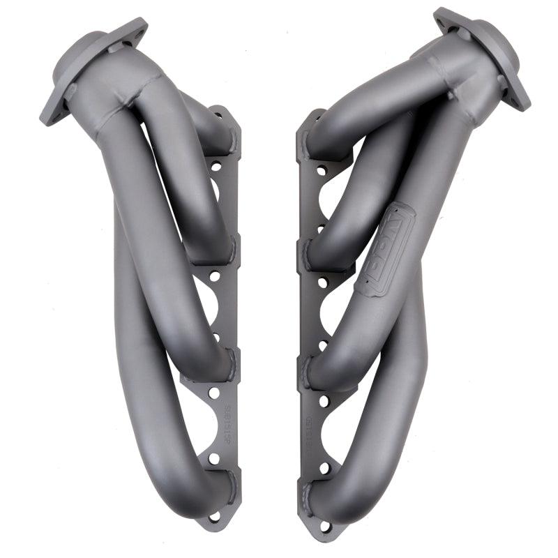 BBK 79-93 Mustang 5.0 Shorty Unequal Length Exhaust Headers - 1-5/8 Titanium Ceramic - Order Your Parts - اطلب قطعك