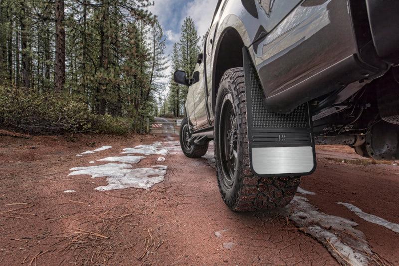 Husky Liners Universal 12in Wide Black Rubber Rear Mud Flaps w/ Weight - Order Your Parts - اطلب قطعك
