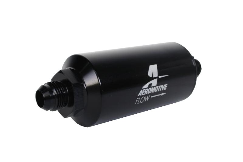 Aeromotive In-Line Filter - (AN -08 Male) 100 Micron Stainless Steel Element - Order Your Parts - اطلب قطعك