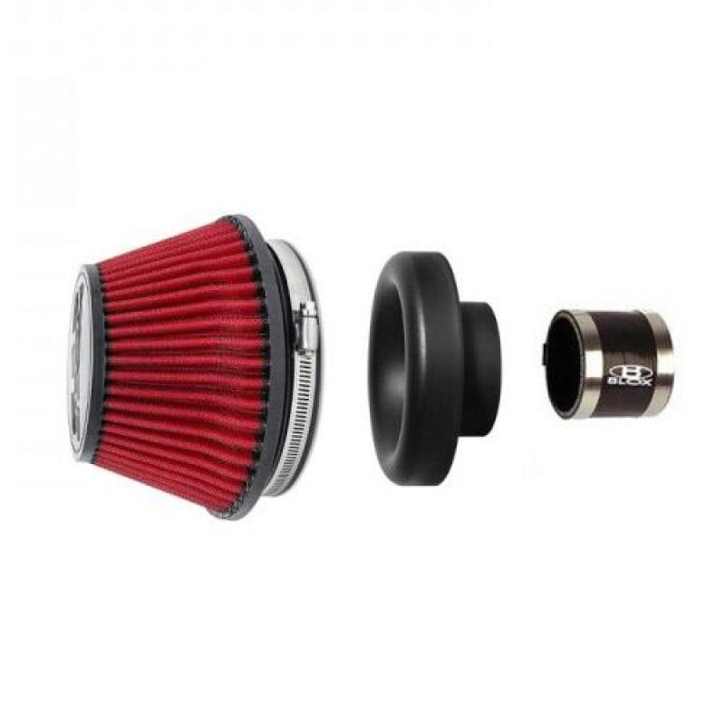 BLOX Racing Shorty Performance 5in Air Filter w/4in Velocity Stack and Coupler Kit - Order Your Parts - اطلب قطعك