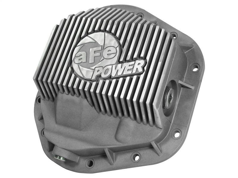 afe Front Differential Cover (Raw; Street Series); Ford Diesel Trucks 94.5-14 V8-7.3/6.0/6.4/6.7L - Order Your Parts - اطلب قطعك